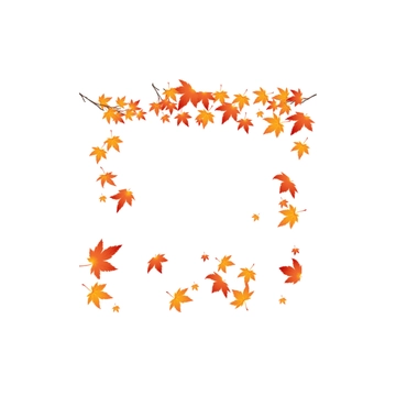Free Autumn Leaves Overlay Clipart to Edit Online