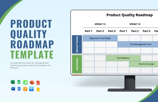 Product Quality Roadmap Template