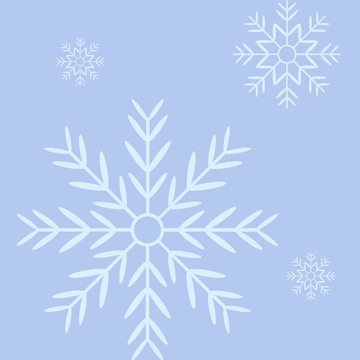 Free Winter Snowflake Overlay Clipart to Edit Online