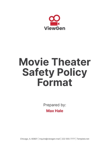 Free Movie Theater Safety Policy Format Template to Edit Online