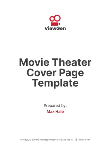 Free Movie Theater Policy Template to Edit Online