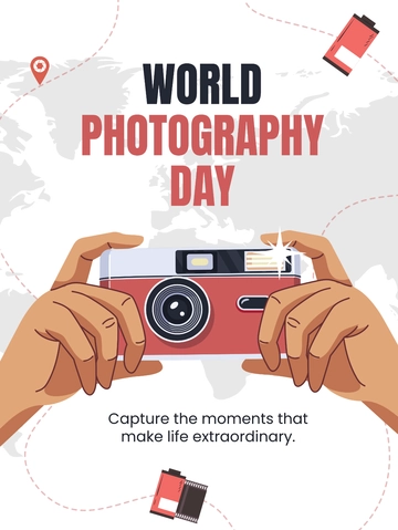 Free World Photography Day Social Media Post Template to Edit Online