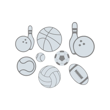 Free Sports Doodles Clipart to Edit Online
