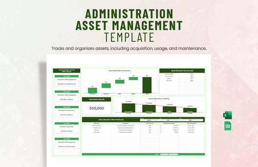 Administration Asset Management Template