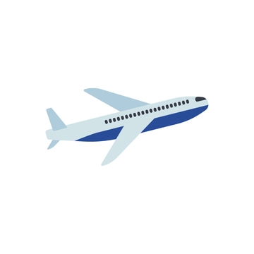 Free Plane Sticker Clipart to Edit Online