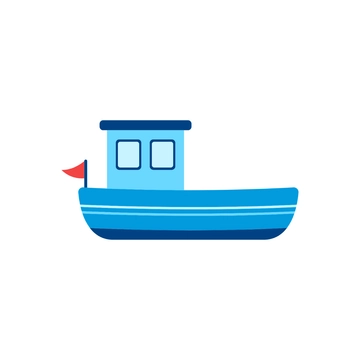 Free Boat Sticker Clipart to Edit Online