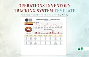 Operations Inventory Tracking System Template