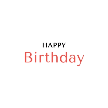 Free Elegant Happy Birthday to Edit Online