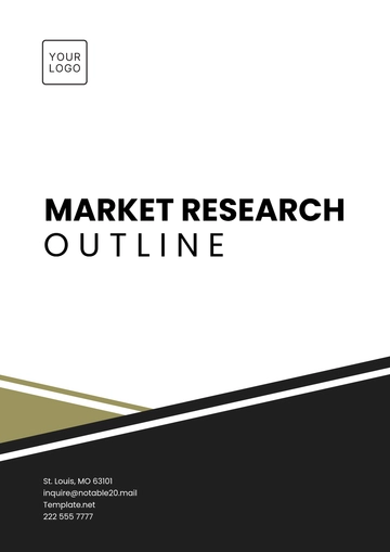 Free Market Research Outline Template to Edit Online