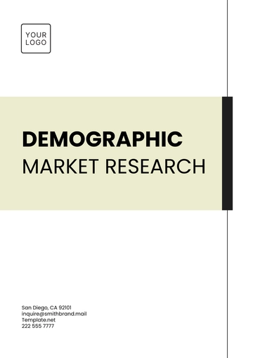 Free Demographic Market Research Template to Edit Online