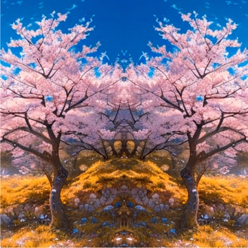 Free Spring Blossoms Overlay Clipart to Edit Online