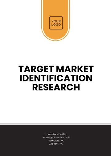 Free Target Market Identification Research Template to Edit Online