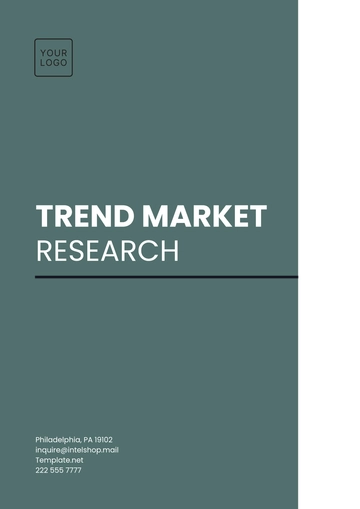 Free Trend Market Research Template to Edit Online