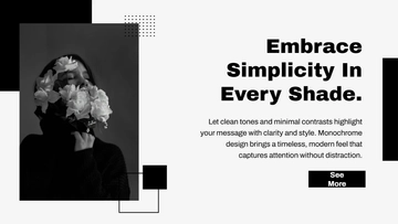 Free Monochrome Twitter Post Template to Edit Online