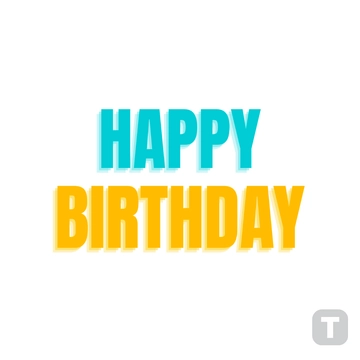 Free 3D Happy Birthday to Edit Online