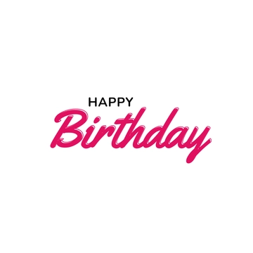Free Brush Script Happy Birthday to Edit Online