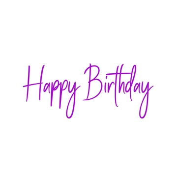 Free Script Happy Birthday to Edit Online