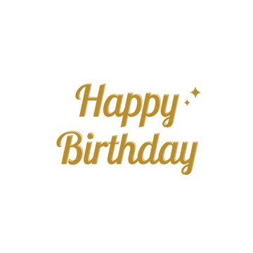 Free Sparkle Happy Birthday to Edit Online
