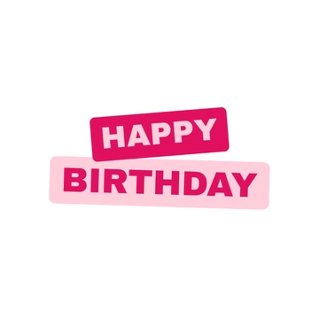 Free Block Letter Happy Birthday to Edit Online