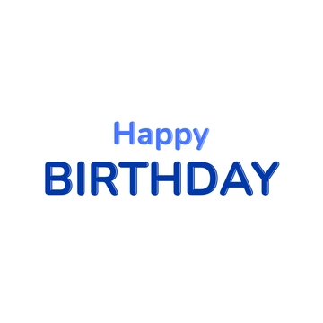 Free Balloon Happy Birthday to Edit Online