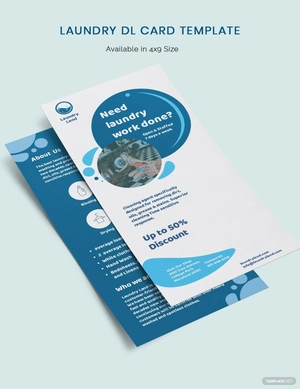 Laundry DL Card Template