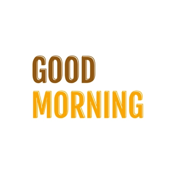 Free Simple Good Morning to Edit Online