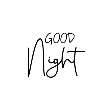 Free Cursive Good Night Text to Edit Online