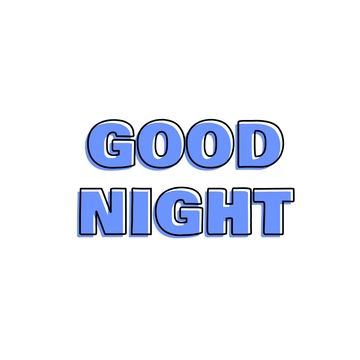 Free Fun Good Night to Edit Online