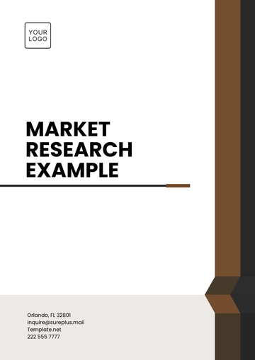 Free Market Research Example Template to Edit Online