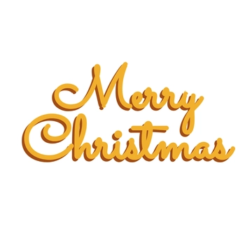 Free Gold Merry Christmas Text to Edit Online