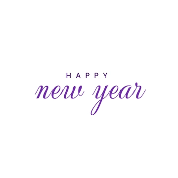 Free Simple New Year Text to Edit Online