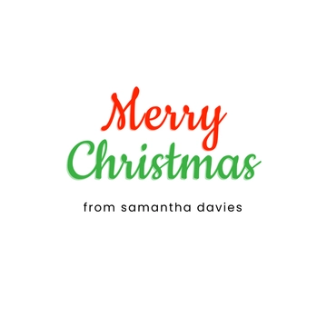 Free Traditional Merry Christmas Text to Edit Online