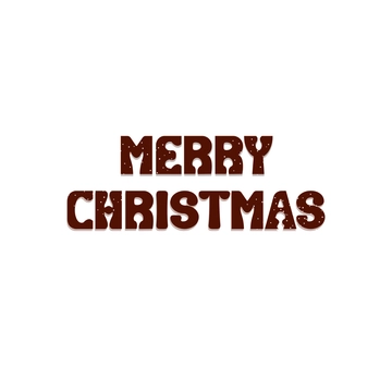 Free Rustic Merry Christmas Text to Edit Online