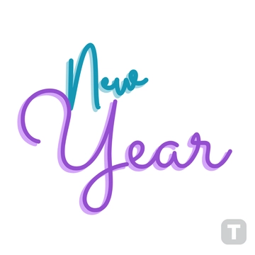 Free Whimsical New Year Text to Edit Online