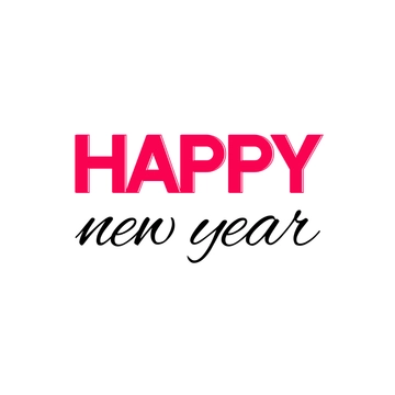 Free Stylish New Year Text to Edit Online