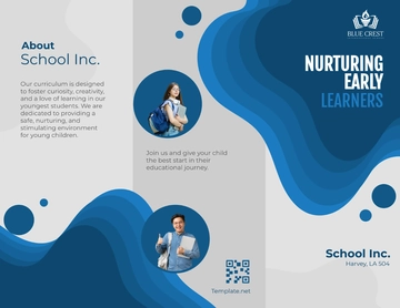 Free Creative School Brochure Template to Edit Online