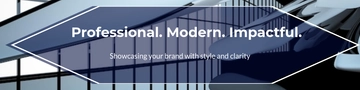 Free Sleek LinkedIn Banner Template to Edit Online