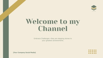Free Sleek Youtube Banner Template to Edit Online