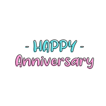 Free Fun Happy Anniversary Text to Edit Online