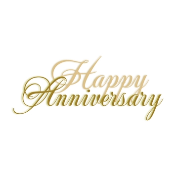 Free Traditional Happy Anniversary Text to Edit Online