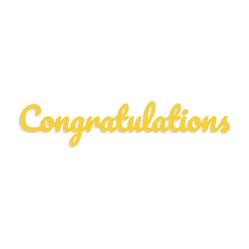 Free Radiant Congratulations Text to Edit Online