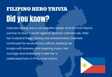 Free Filipino Hero Template to Edit Online