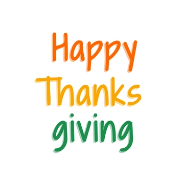 Free Handwritten Happy Thanksgiving Text to Edit Online
