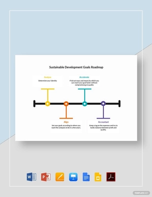 Sustainable Development Goals Roadmap Template