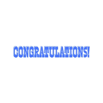 Free Creative Congratulations Text to Edit Online