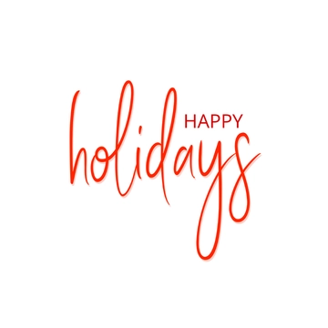Free Handwritten Happy Holidays Text to Edit Online
