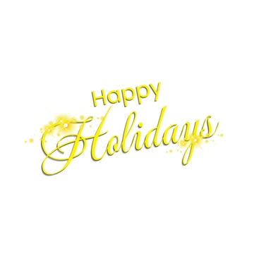 Free Sparkling Happy Holidays Text to Edit Online