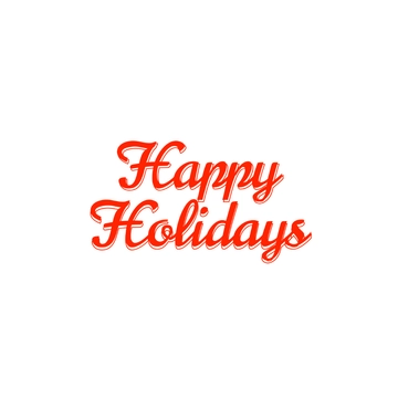 Free Happy Holidays Text to Edit Online