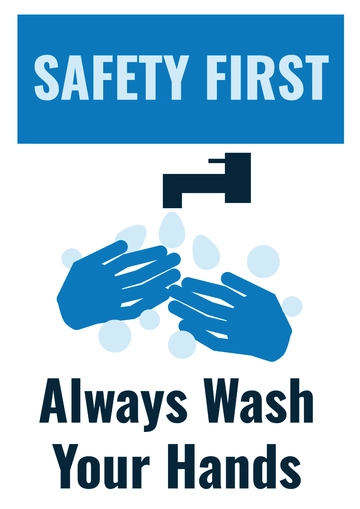 Free School Safety Signage Template to Edit Online