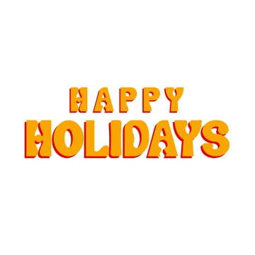 Free Cheerful Happy Holidays Text to Edit Online